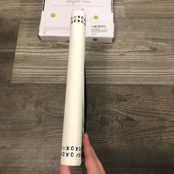 Pearhead Pregnancy Journal and Sonogram Frame Set - Cream and Black‎ - Picture 4 of 5